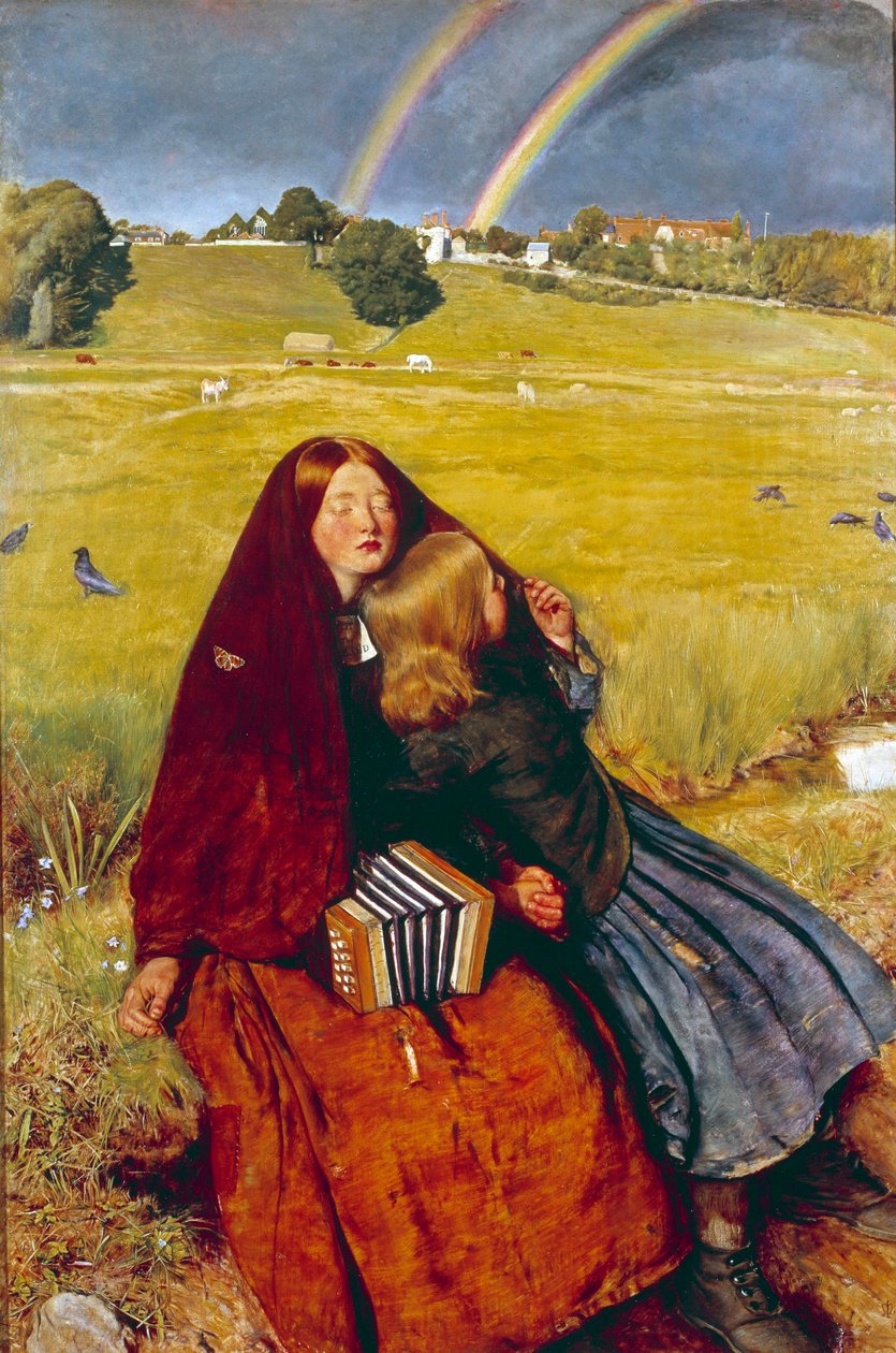Niewidoma dziewczyna autorstwa John Everett Millais