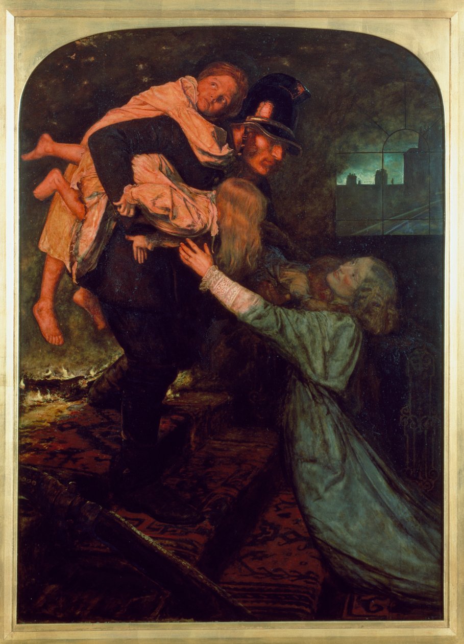 Ratunek autorstwa John Everett Millais