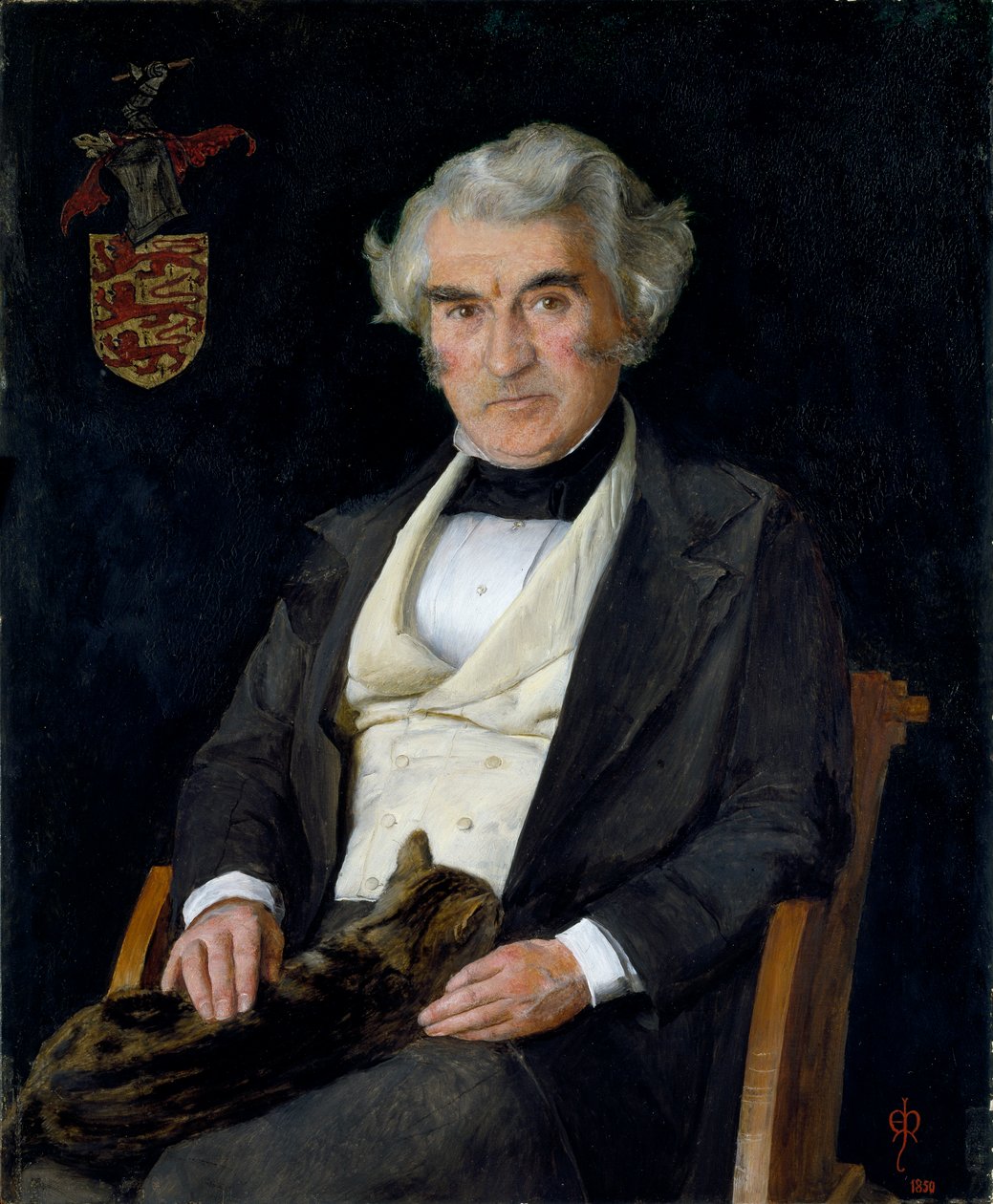 Thomas Combe, 1850 r autorstwa John Everett Millais