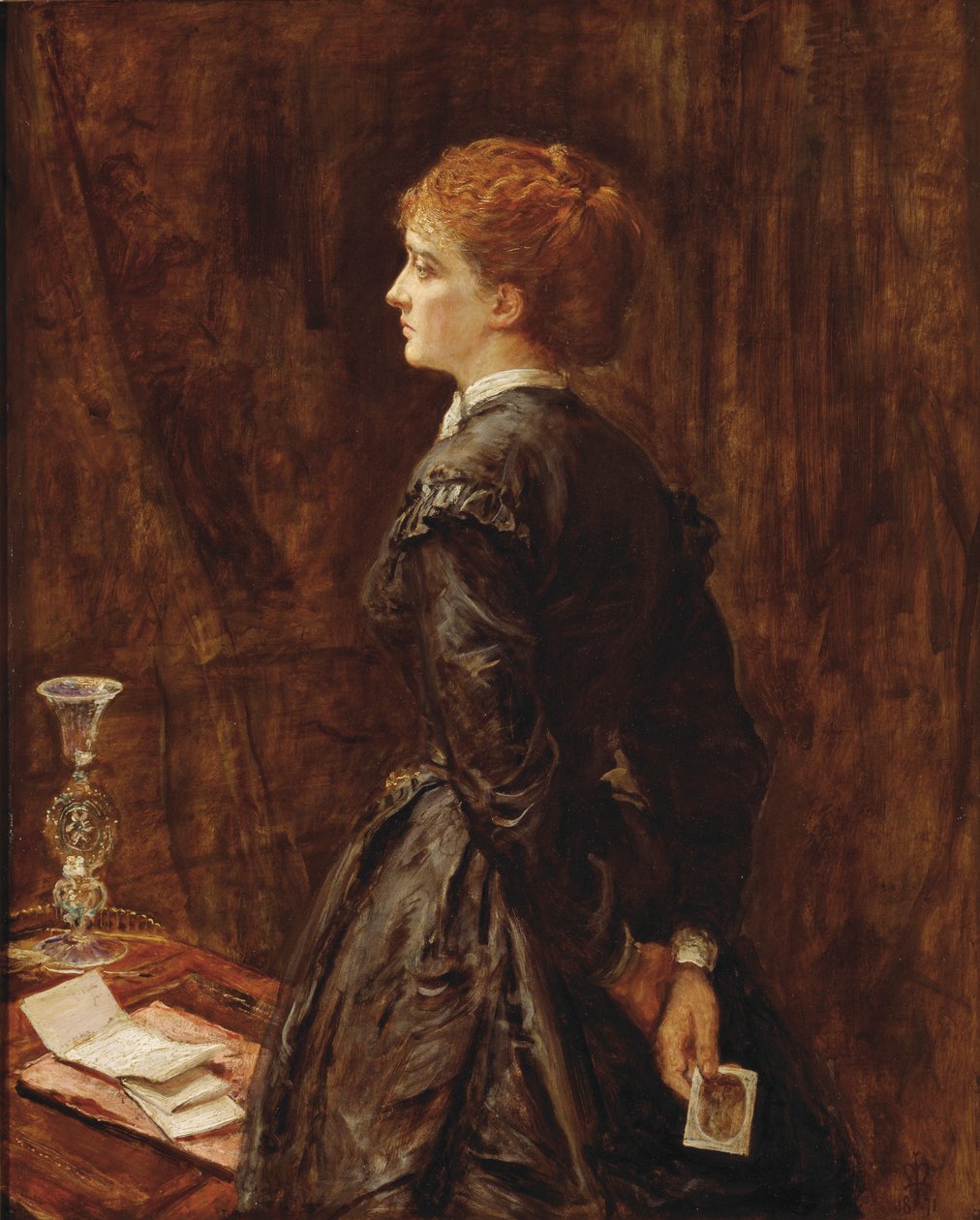 Tak lub nie? autorstwa John Everett Millais