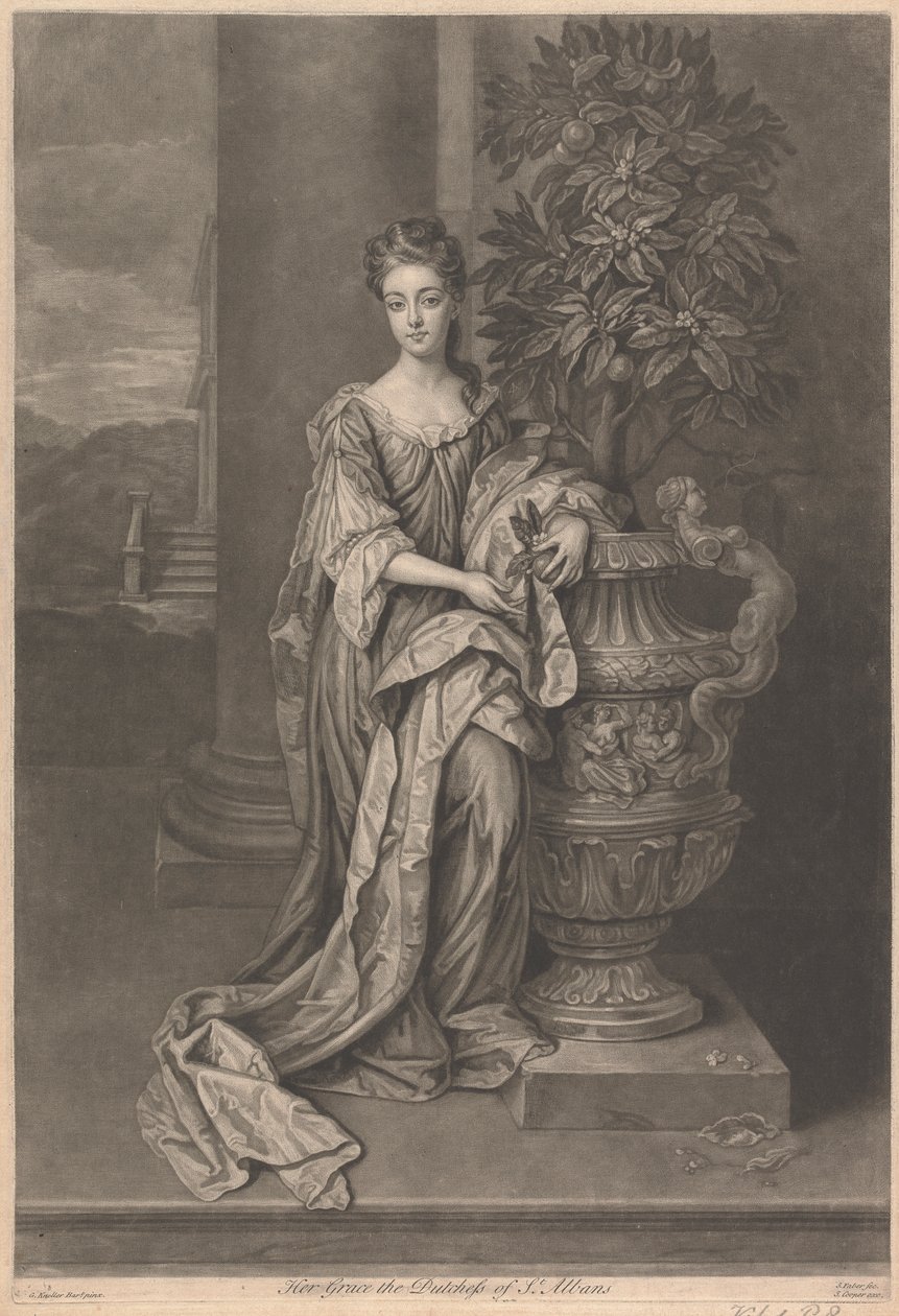 Jej Ekscelencja Księżna St. Albans autorstwa John Faber the younger