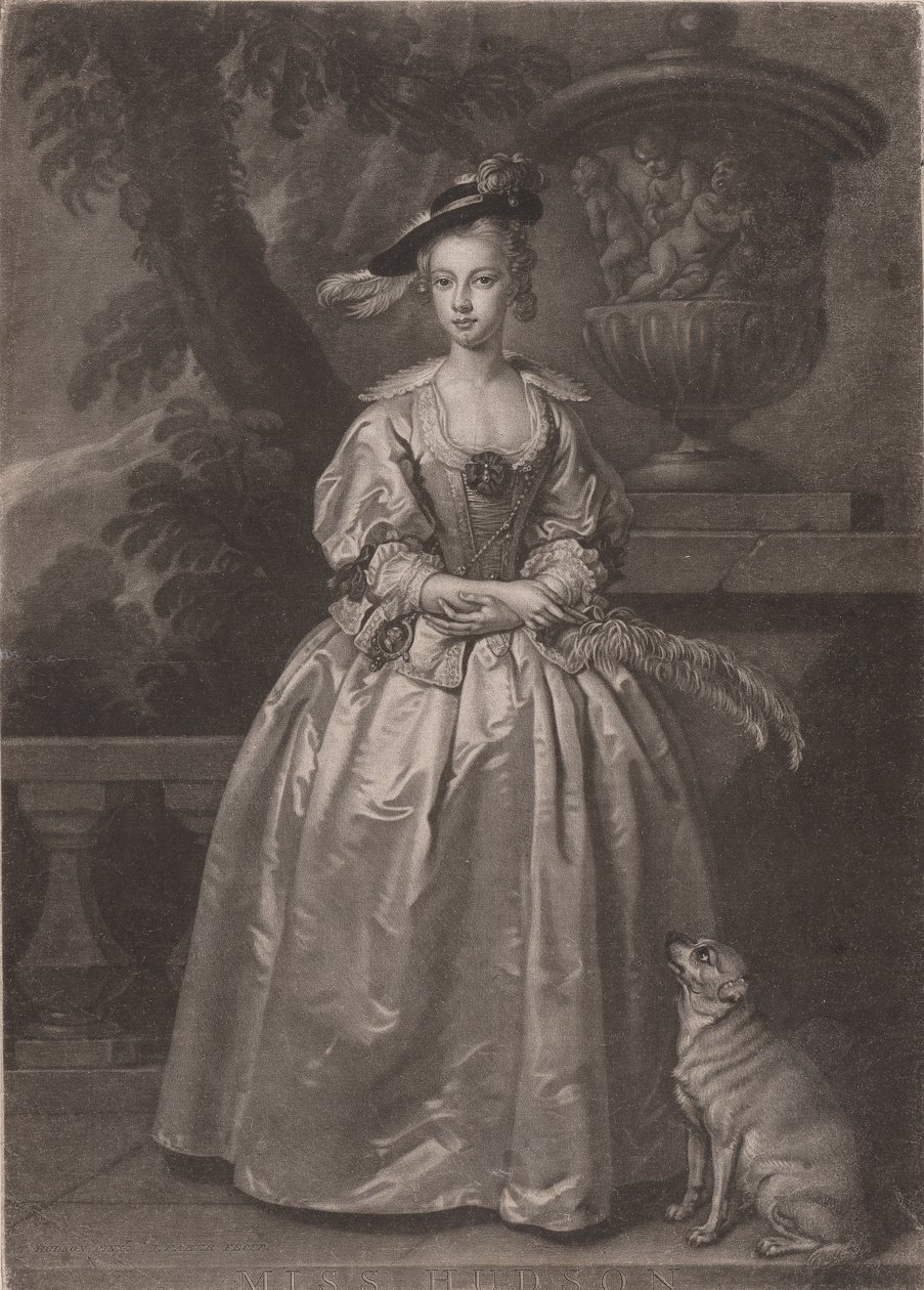 Pani Hudson autorstwa John Faber the younger