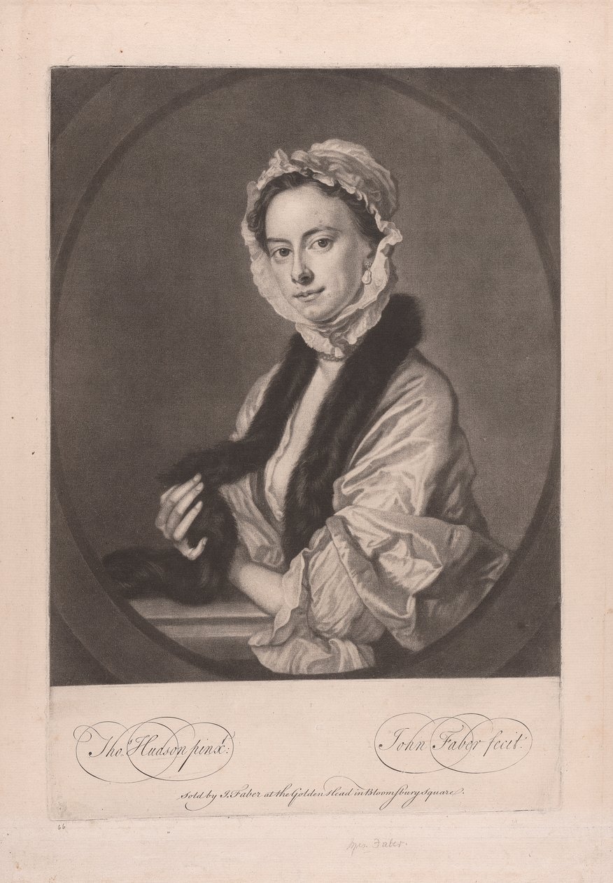 Pani Faber autorstwa John Faber the younger