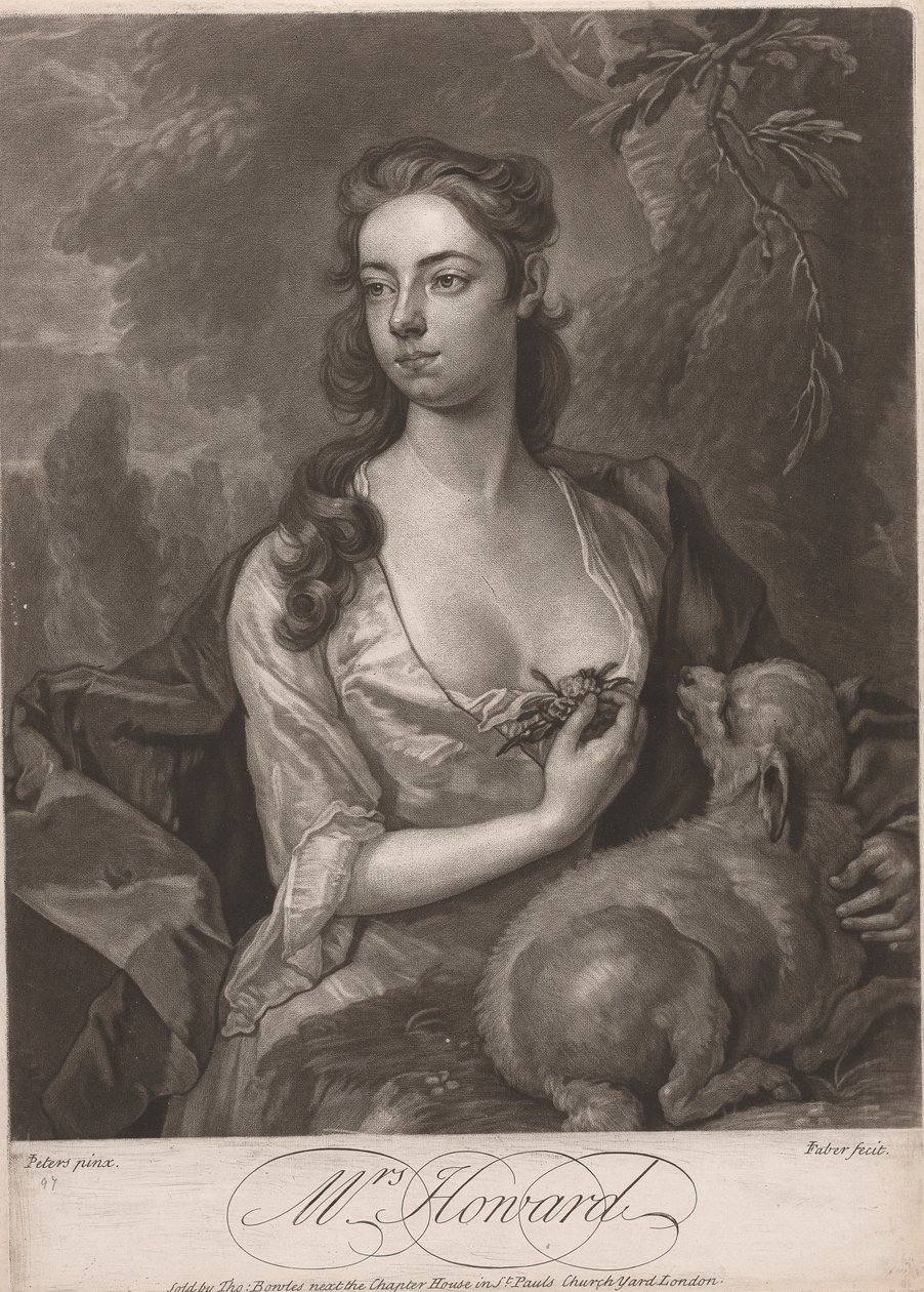 Pani Howard autorstwa John Faber the younger
