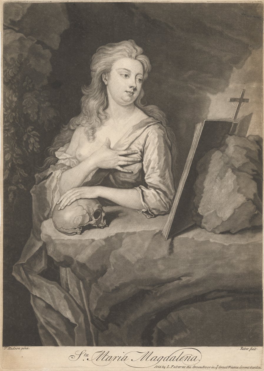 św Marii Magdaleny autorstwa John Faber the younger
