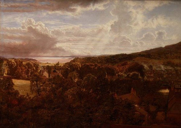 Wioska w Galloway autorstwa John Faed