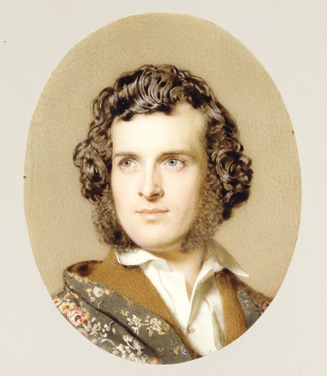 Autoportret, ca. 1850. autorstwa John Faed
