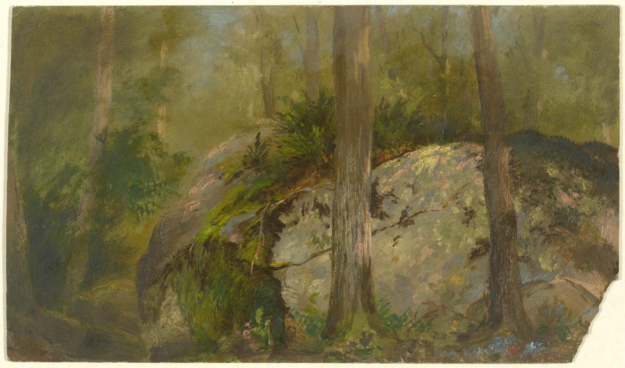 Scena leśna autorstwa John Ferguson Weir