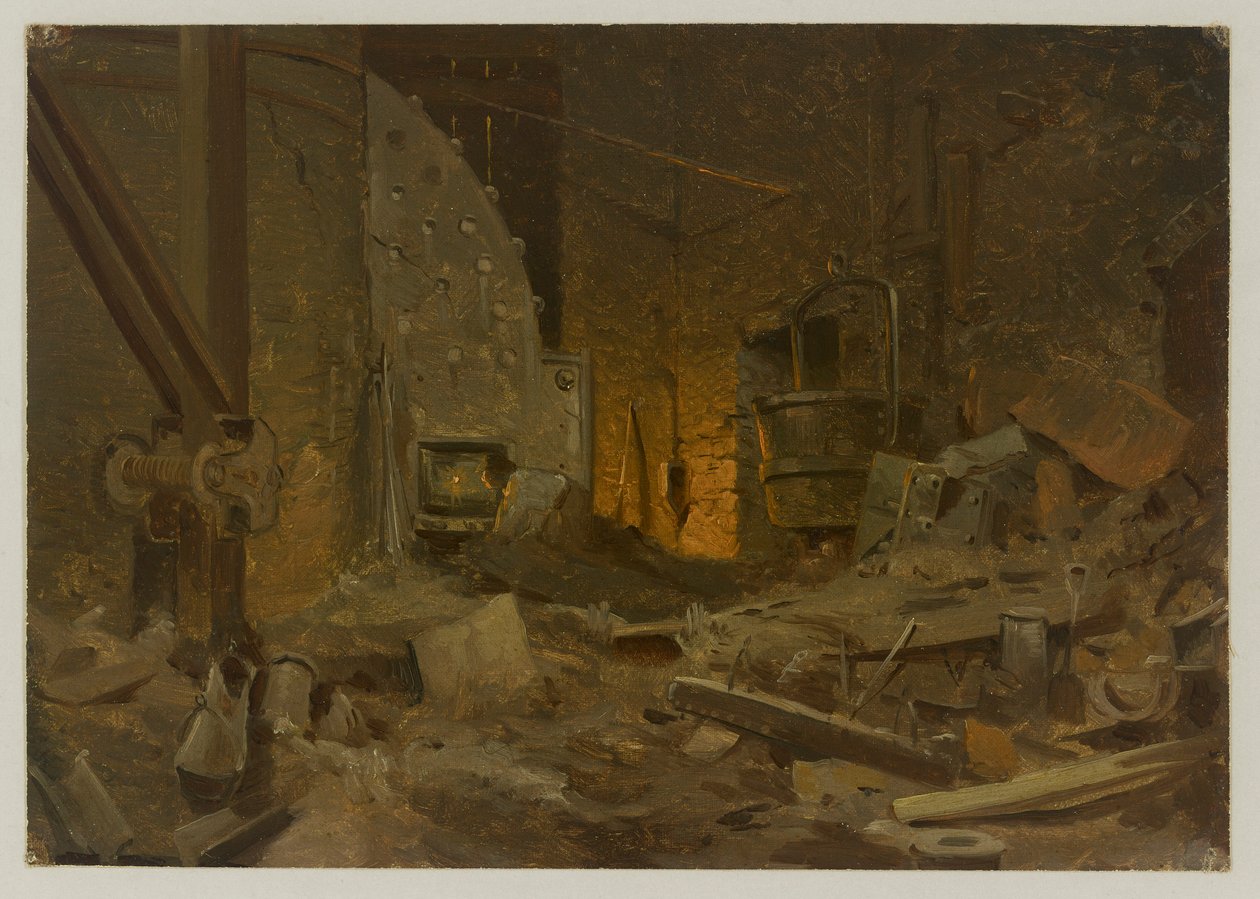 West Point Foundry, Cold Spring, Nowy Jork (królik) autorstwa John Ferguson Weir