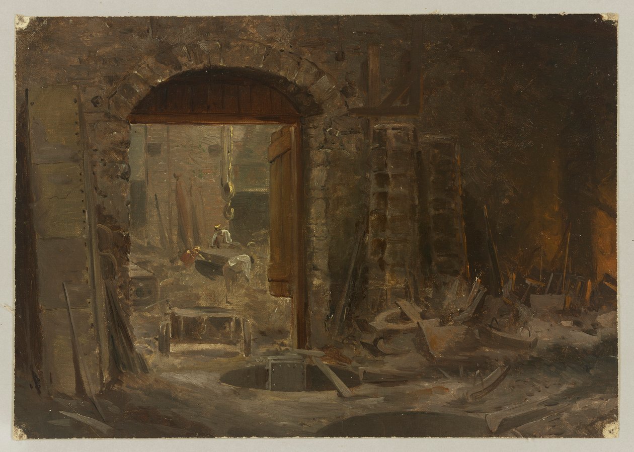 West Point Foundry, Cold Spring, Nowy Jork autorstwa John Ferguson Weir