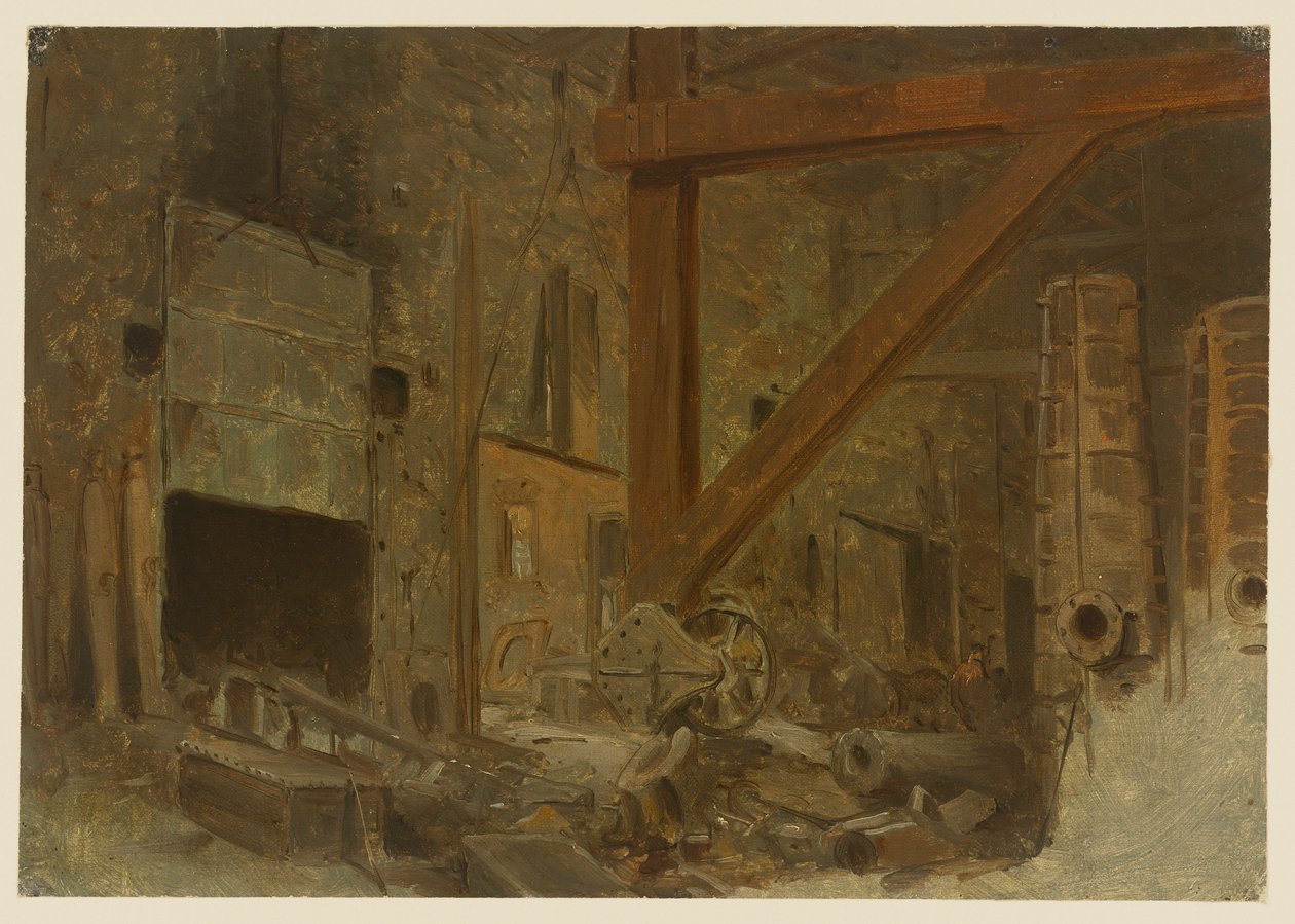 West Point Foundry, Cold Spring, Nowy Jork autorstwa John Ferguson Weir