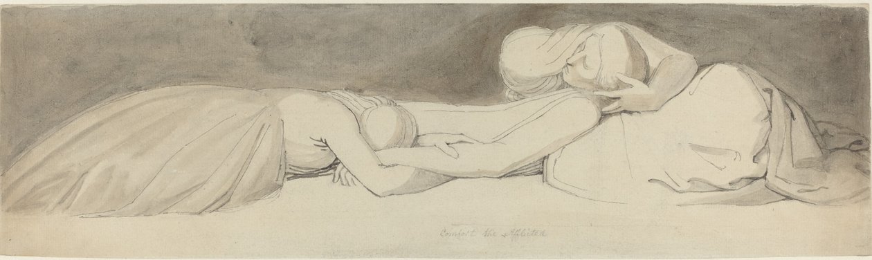 Pociesz cierpiących autorstwa John Flaxman