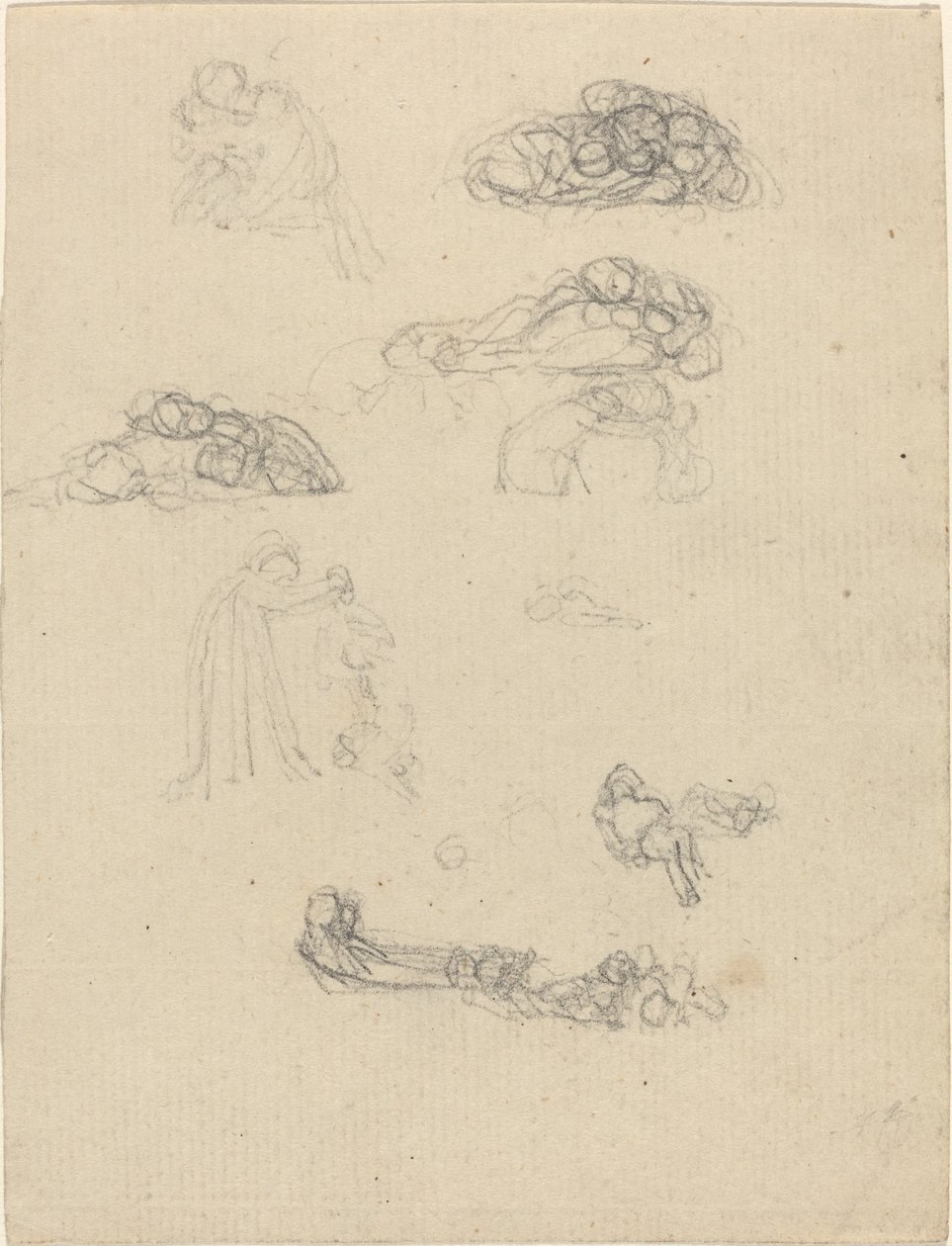 Arkusz studiów autorstwa John Flaxman