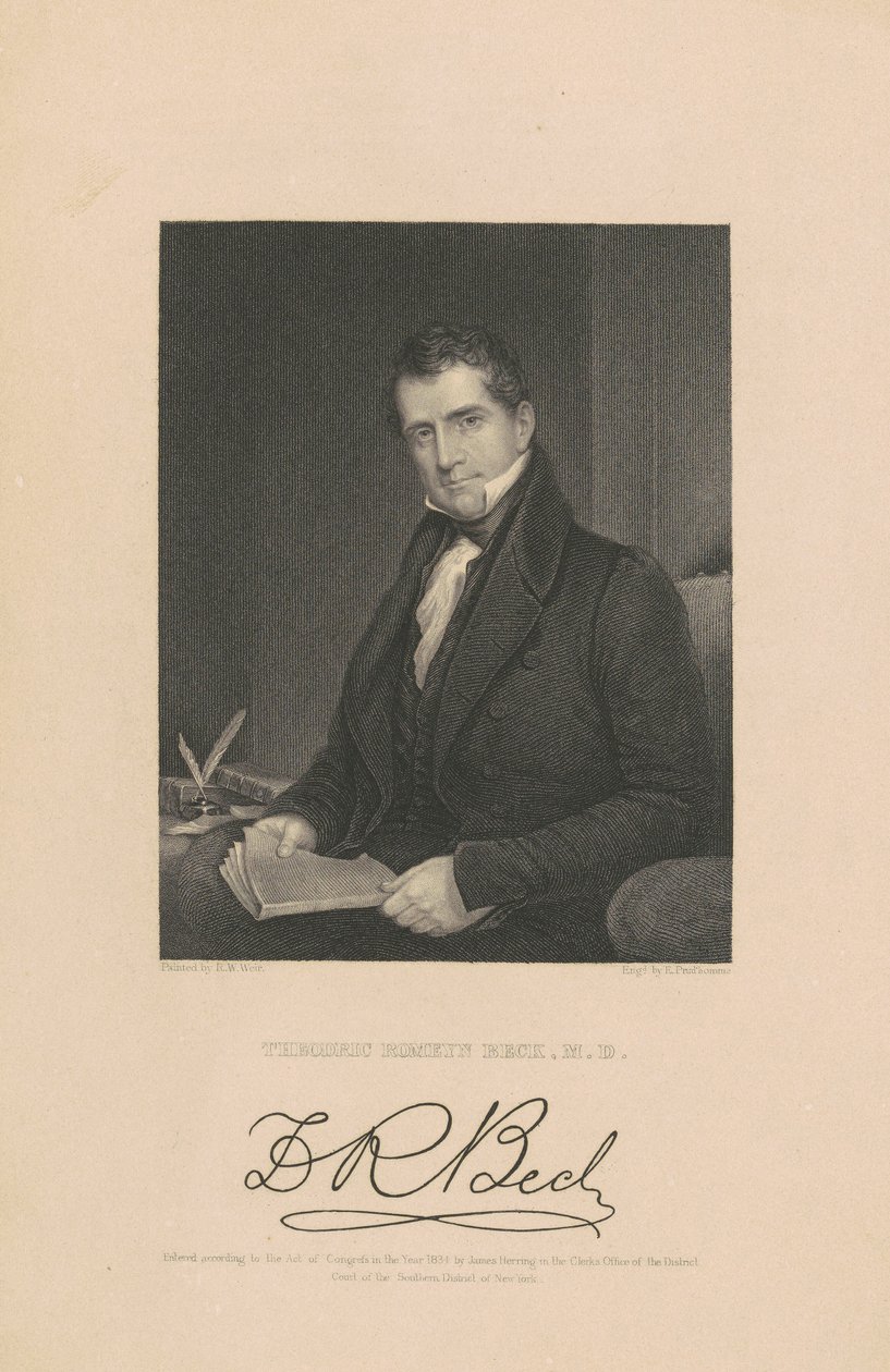 dr n. med. Theodric Romeyn Beck autorstwa John Francis Eugene Prud