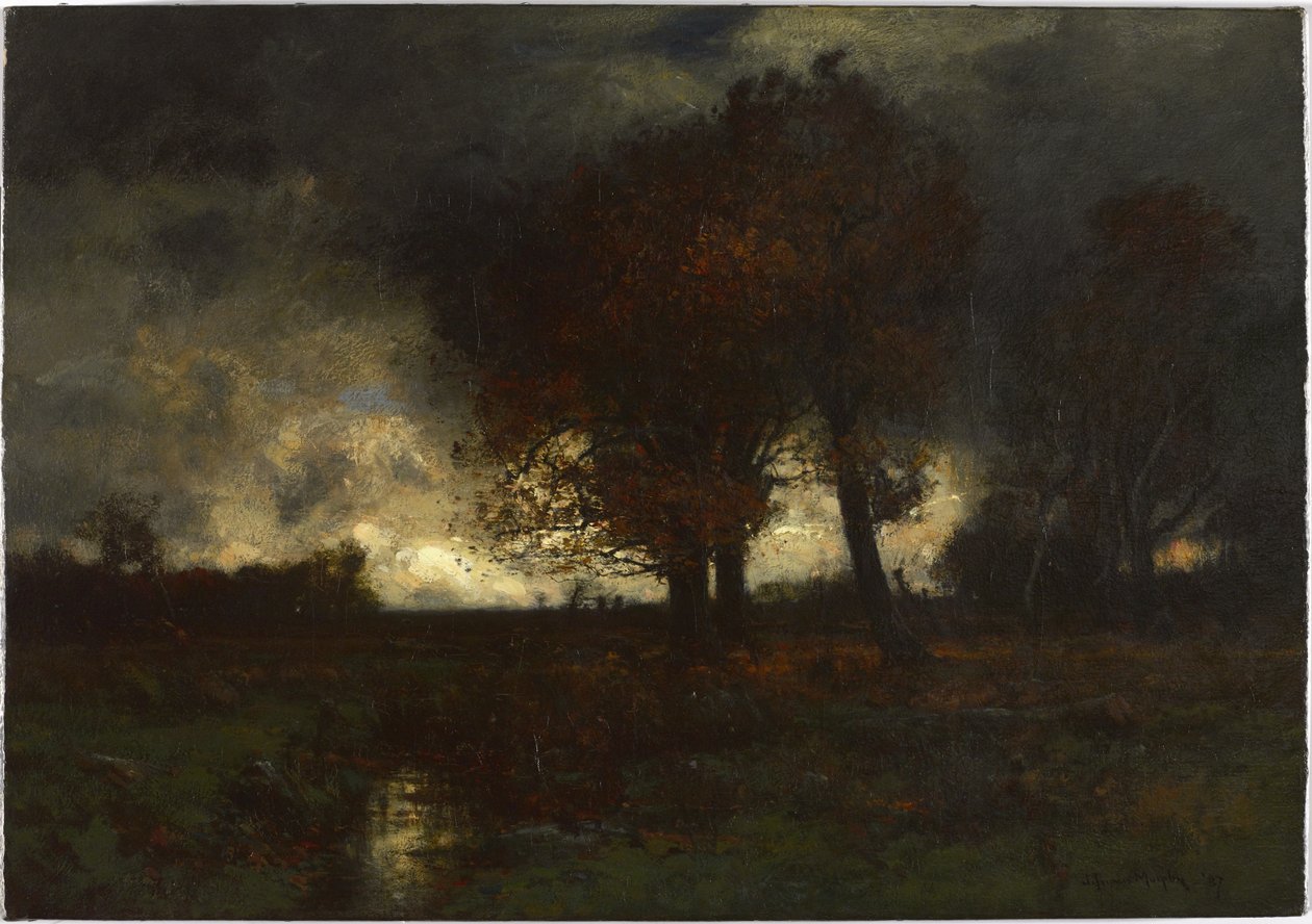 Burzliwy dzień, 1887 autorstwa John Francis Murphy