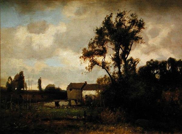 Niedaleko Dover, New Jersey (olej na płótnie) autorstwa John Francis Murphy