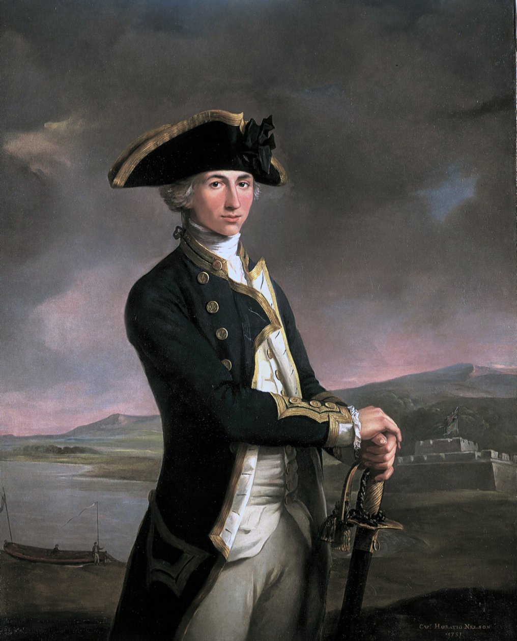 Portret Horatio Nelsona (1758-1805) autorstwa John Francis Rigaud
