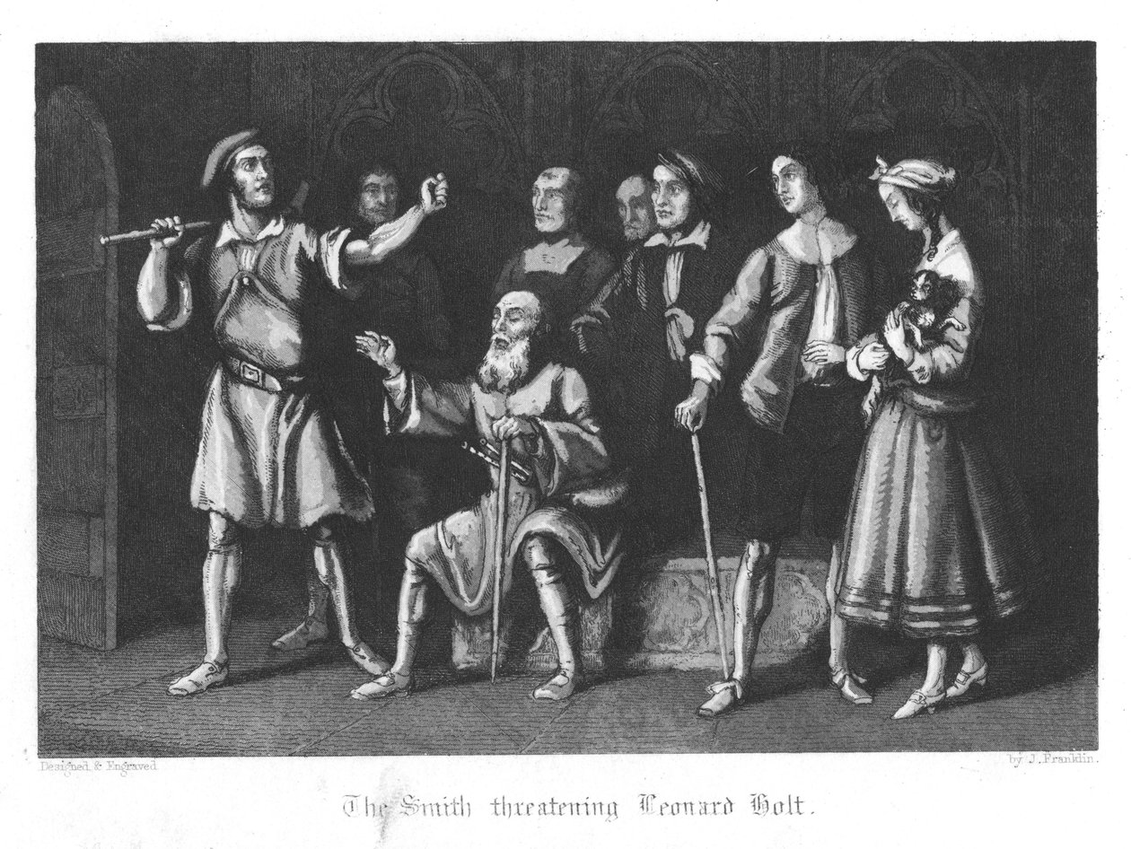 ilustracja do The Plague of London (1665) dla Williama Harrisona Ainswortha Old Saint Paul