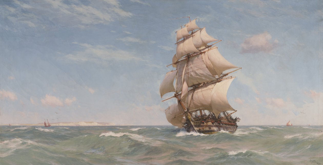 Pełny Żagiel autorstwa John Fraser