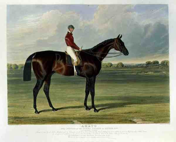 „Amato”, zwycięzca derby w Epsom autorstwa John Frederick Herring Snr