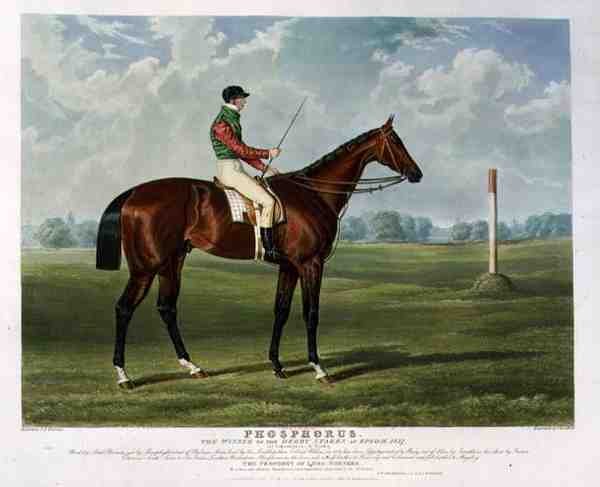 „Fosfor”, zwycięzca derby w Epsom autorstwa John Frederick Herring Snr