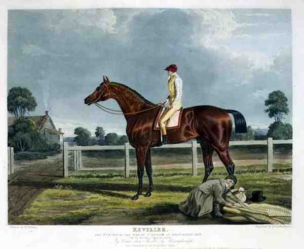 „Reveller”, zwycięzca Wielkiego St. Leger w Doncaster autorstwa John Frederick Herring Snr