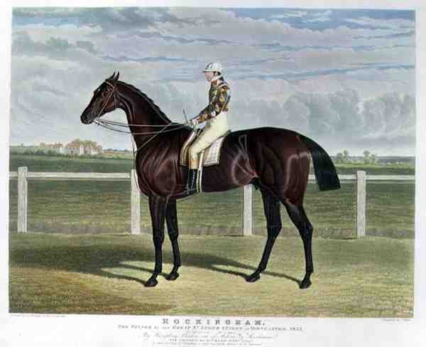 „Rockingham”, zwycięzca Great St. Leger Stakes w Doncaster autorstwa John Frederick Herring Snr