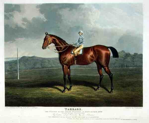 „Tarrare”, zwycięzca Wielkiego St. Leger w Doncaster autorstwa John Frederick Herring Snr