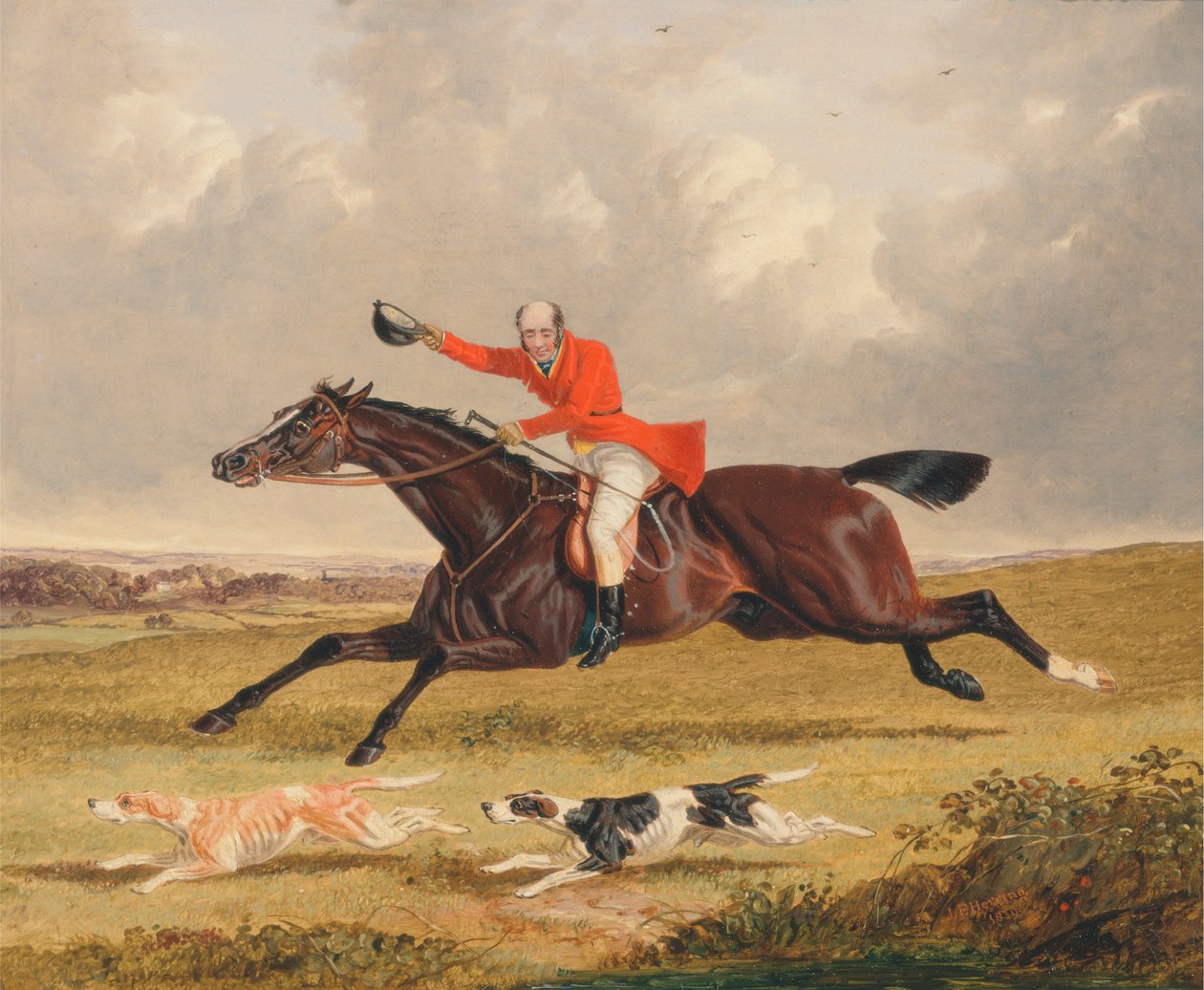 Polowanie na lisy: zachęcanie psów gończych autorstwa John Frederick Herring