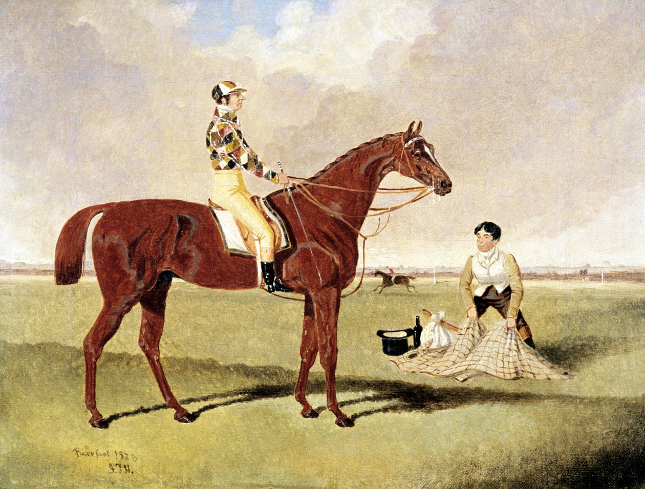 „Boso” dosiadany przez Dicka Goodisona autorstwa John Frederick Herring Jnr