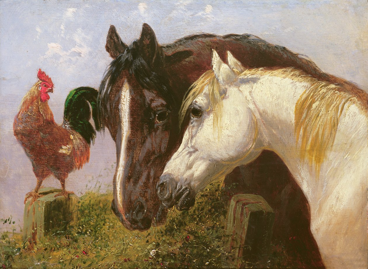 Przyjaciele z farmy autorstwa John Frederick Herring Junior