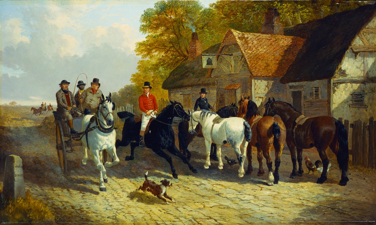 Jadąc na Barnet Fair autorstwa John Frederick Herring Junior