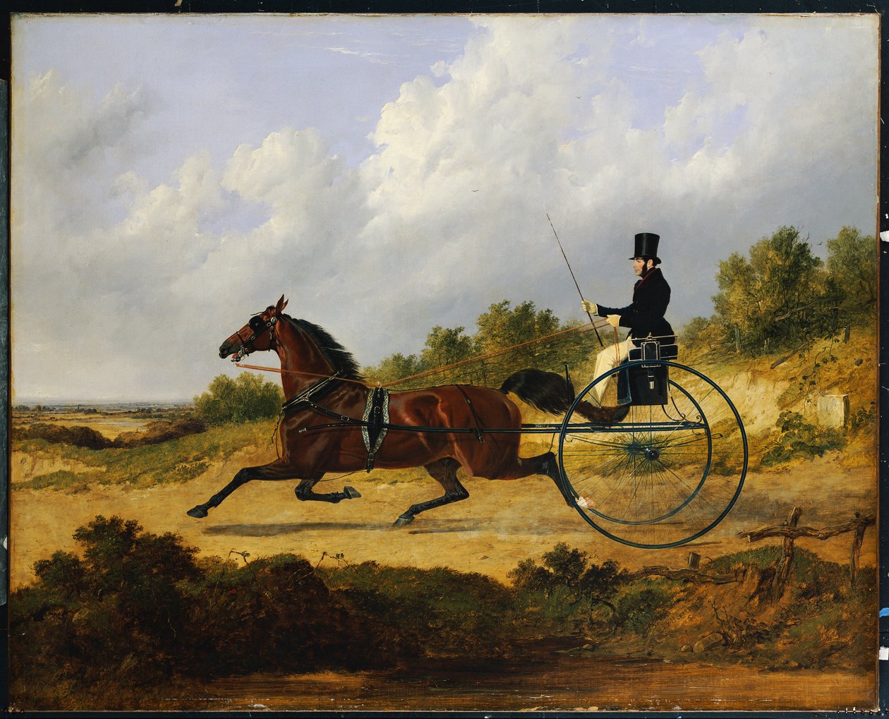 „Zaufanie”, rysowanie koncertu prowadzonego przez pana młodego, 1842 autorstwa John Frederick Herring Senior