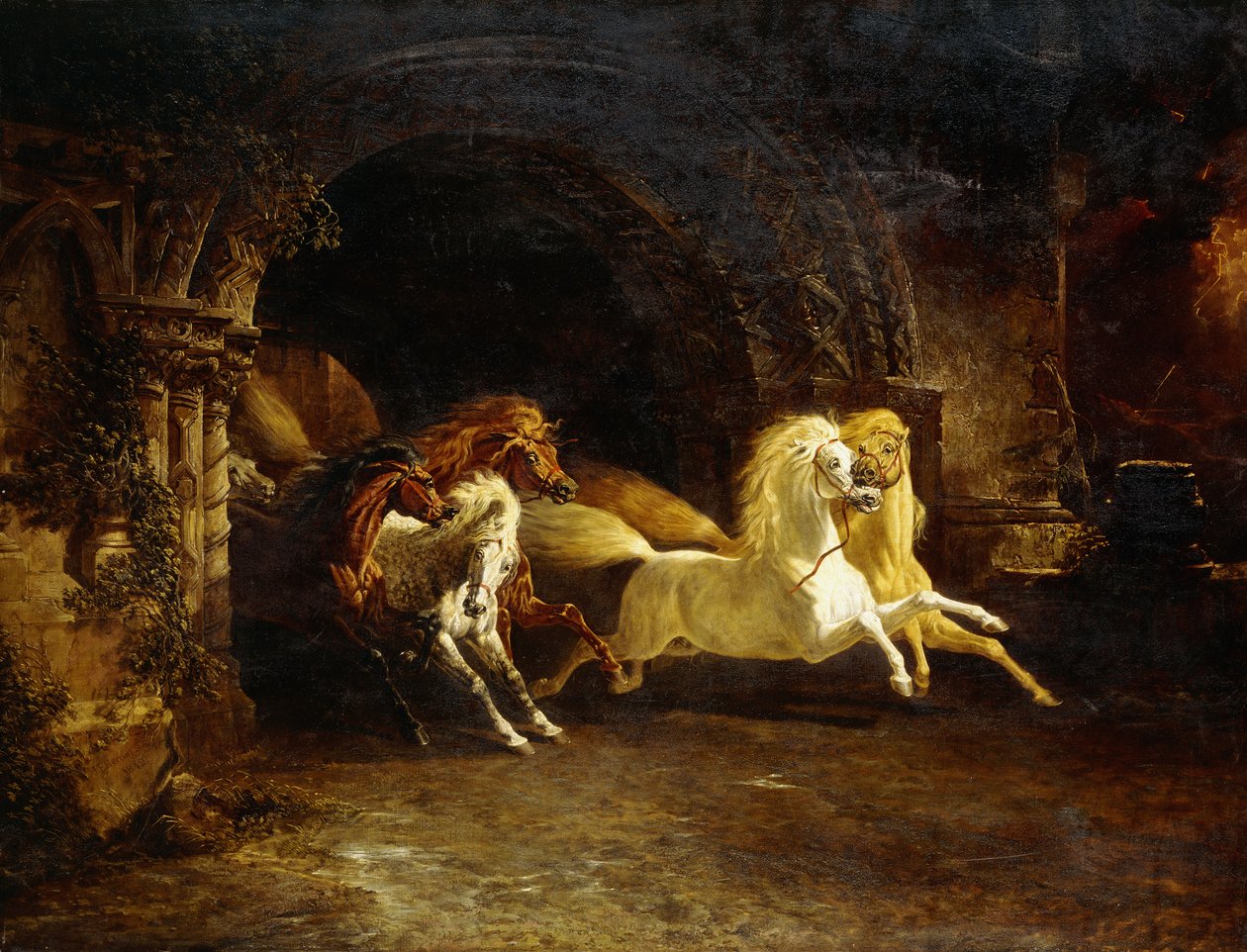 Konie Duncana, 1842 autorstwa John Frederick Herring Senior
