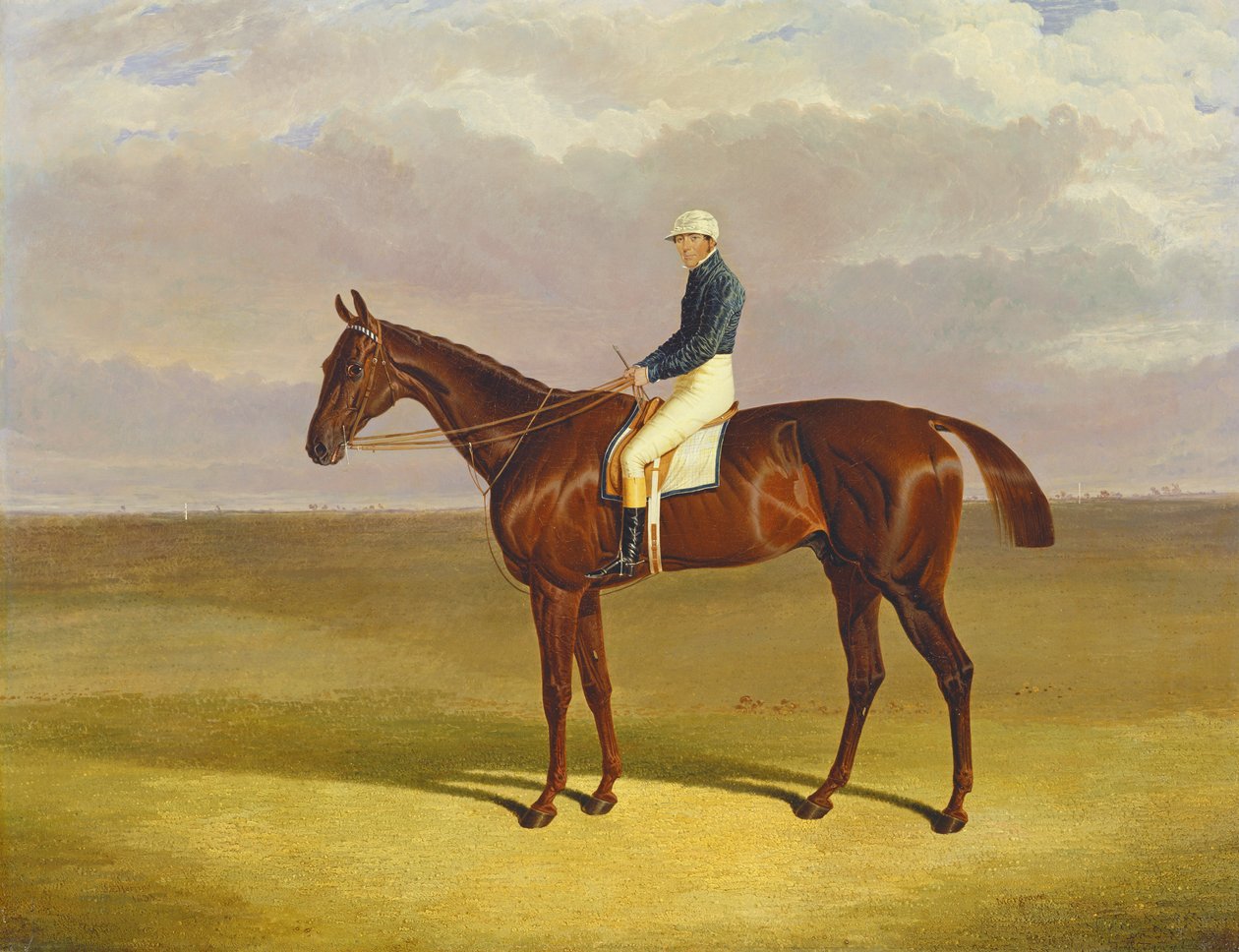„Margrabia” z Jamesem Robinsonem Up, 1833 autorstwa John Frederick Herring Senior
