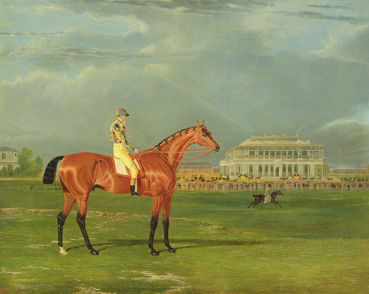 Memnon" z Williamem Scottem Up, 1825 r. autorstwa John Frederick Herring Senior