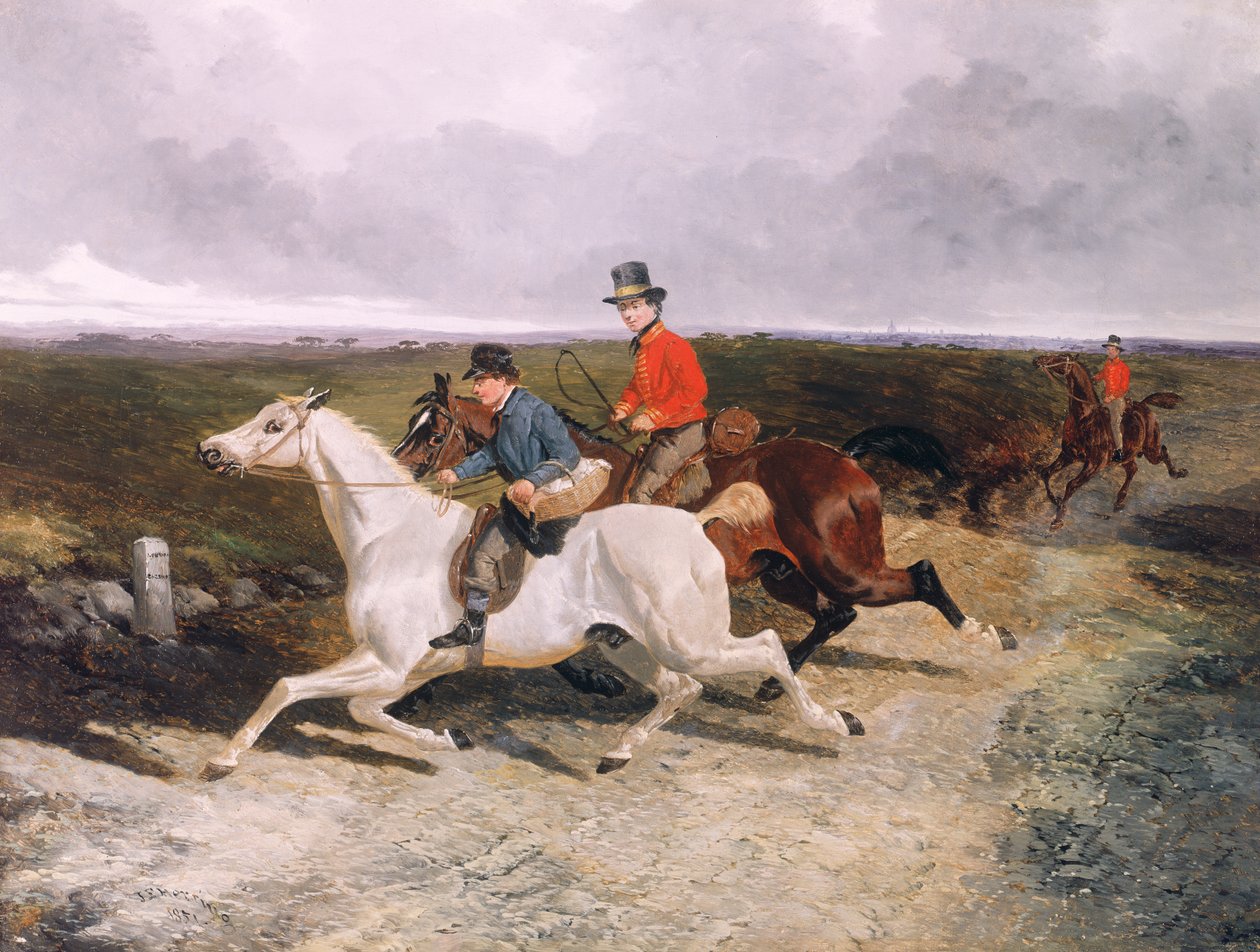 Słudzy królewscy na drodze do Windsor autorstwa John Frederick Herring Senior