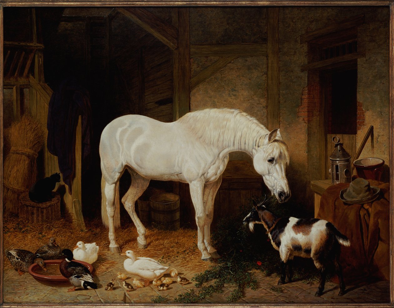 Stajni towarzysze autorstwa John Frederick Herring Senior