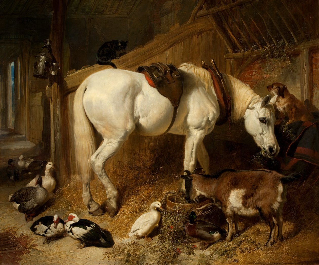 Posiłek Południowy, 1850 autorstwa John Frederick Herring Senior