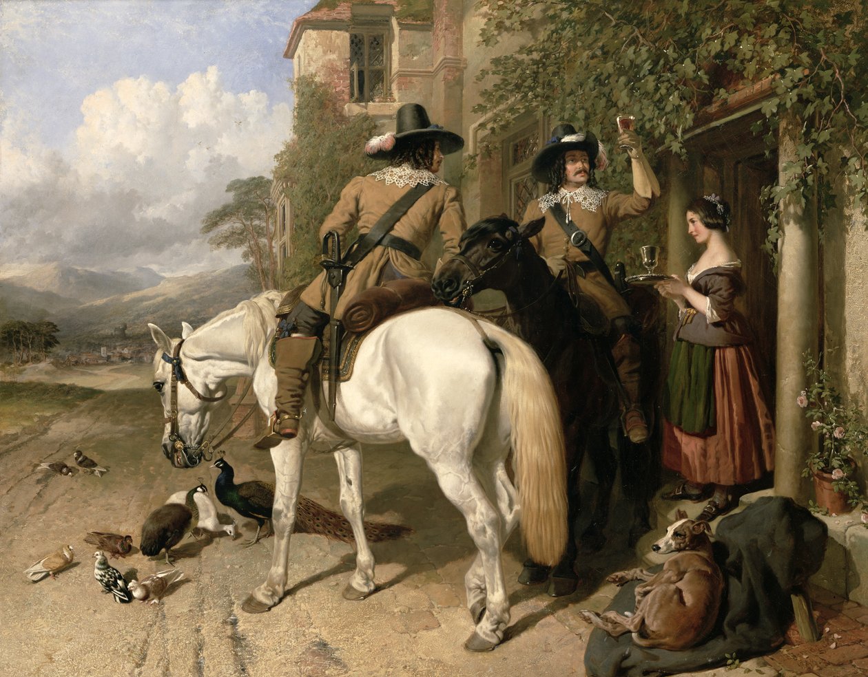 Nieznany obraz autorstwa John Frederick Herring Senior