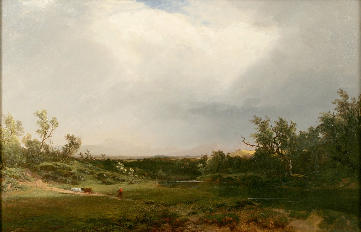 Zbliża się prysznic, 1859 autorstwa John Frederick Kensett