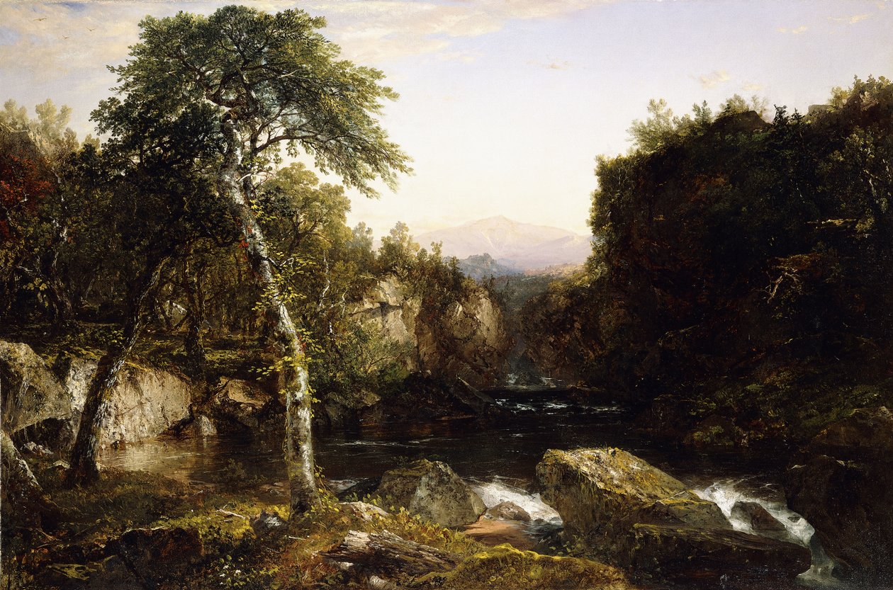 Góry Frankońskie, 1854 autorstwa John Frederick Kensett