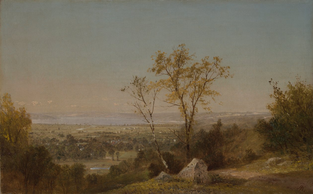 Jezioro Champlain autorstwa John Frederick Kensett