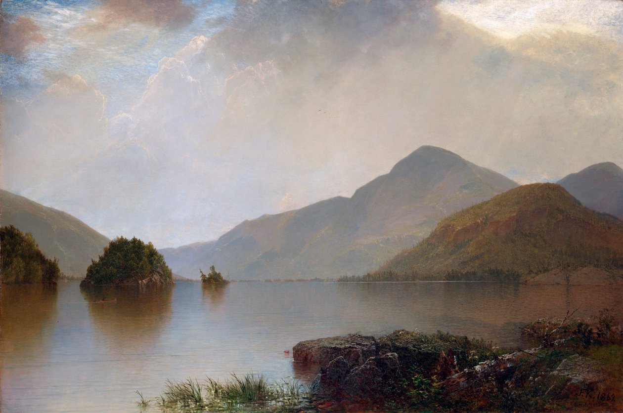 Jezioro George autorstwa John Frederick Kensett