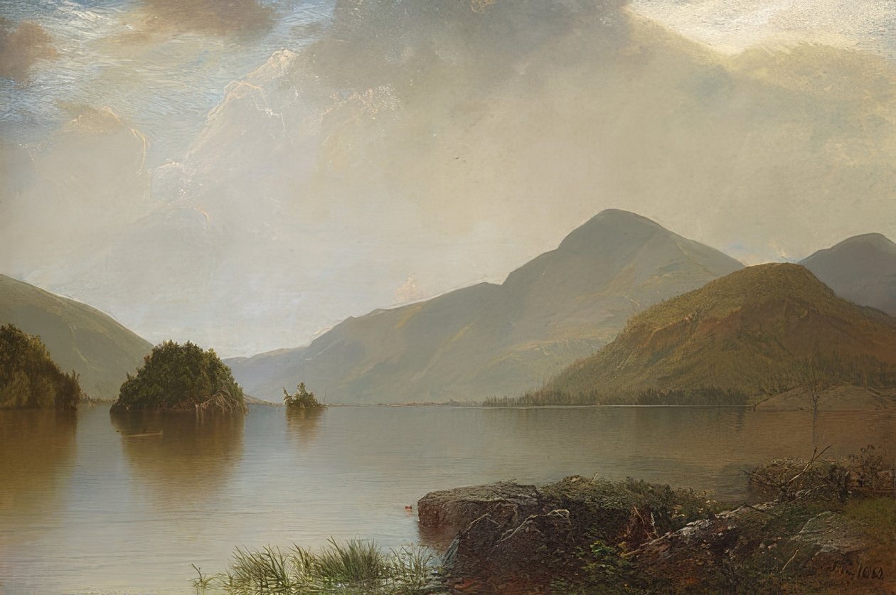 Jezioro Jerzego. 1869 autorstwa John Frederick Kensett