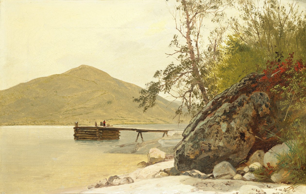 Lądowanie w punkcie Dnia Szabatu autorstwa John Frederick Kensett
