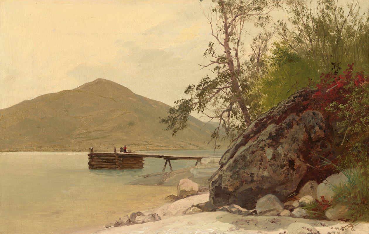 Wylądowanie w Sabbath Day Point autorstwa John Frederick Kensett