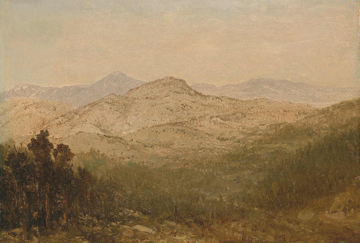 Góry w Kolorado autorstwa John Frederick Kensett