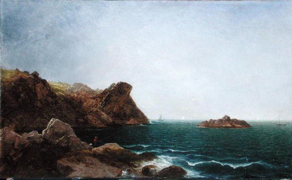 Nahant Rock and Seashore autorstwa John Frederick Kensett