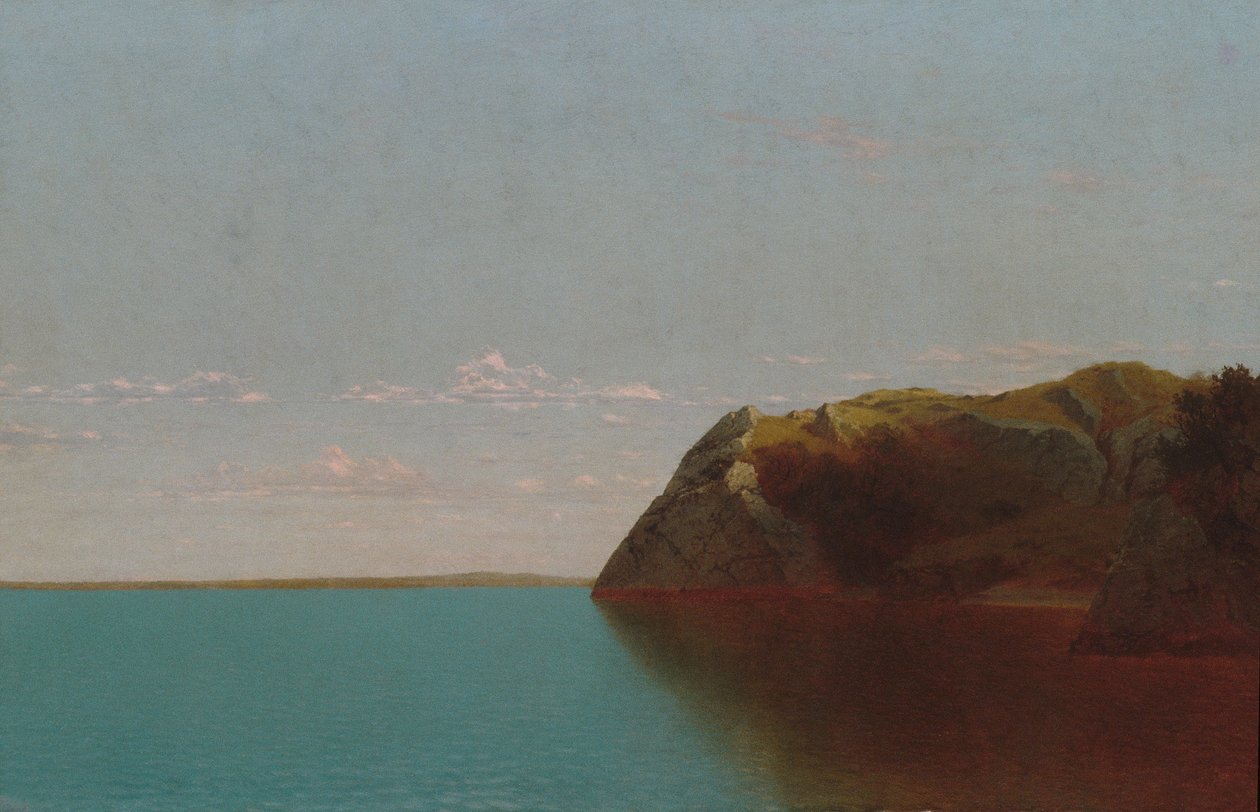 Skały Newport autorstwa John Frederick Kensett